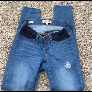 Madewell maternity skinny jeans size 26